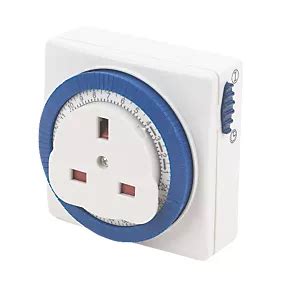 electric socket box timer|timer socket screwfix.